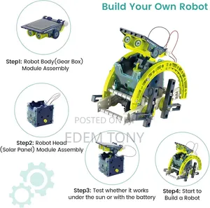 Acelife 12-in-1 Educational Solar Robot Kit