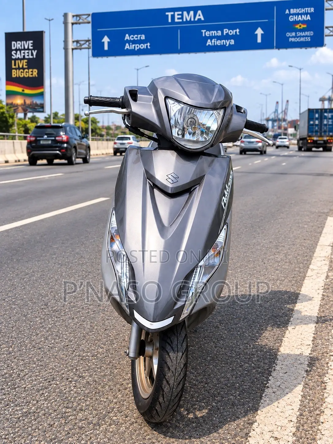Suzuki Access 125 2017 Gray