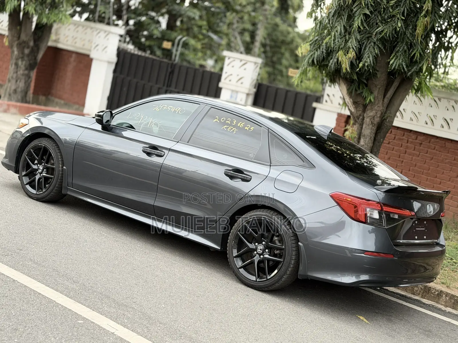 Honda Civic Sport CVT 2024 Gray