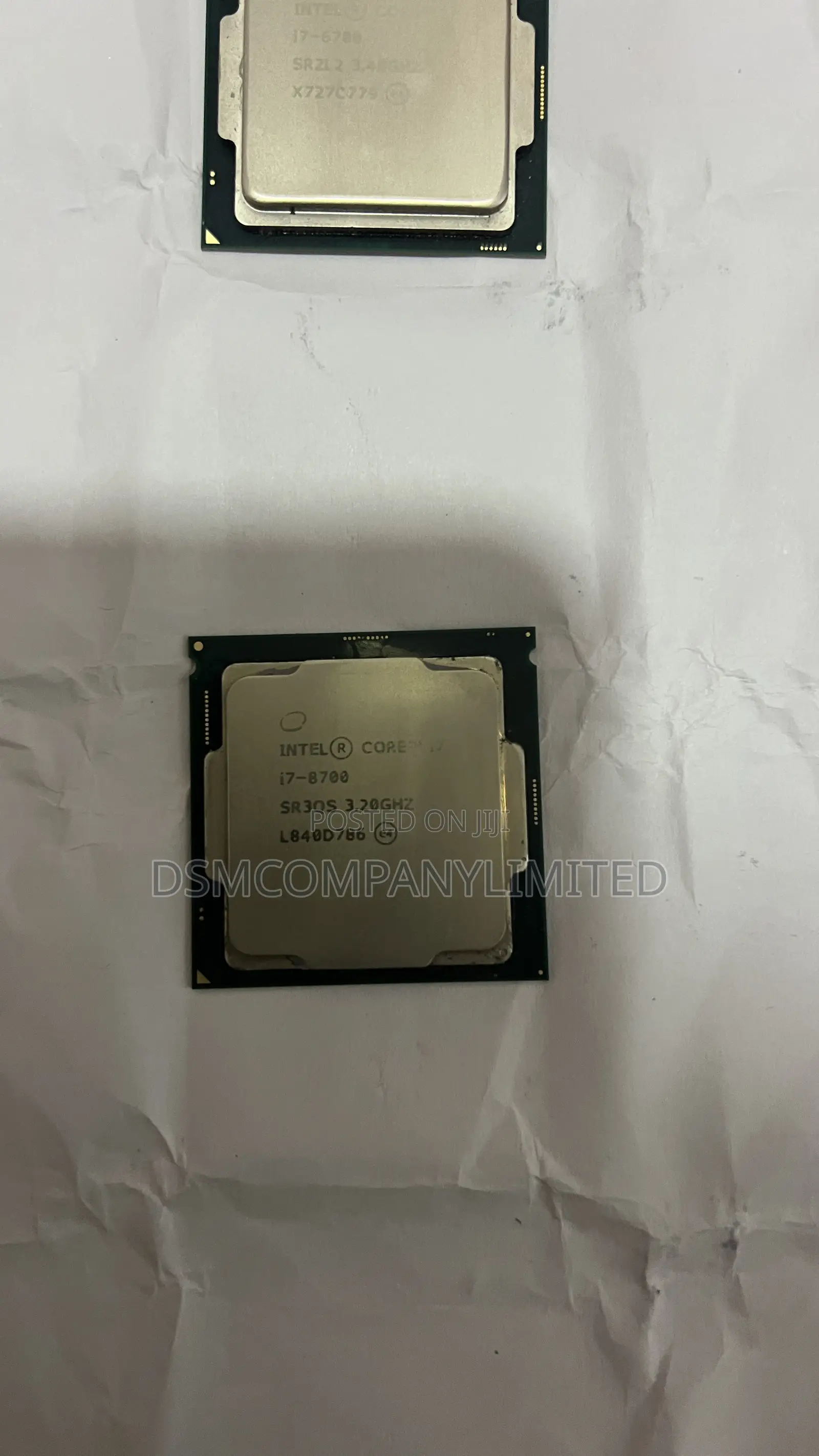 Intel I7 -8700 8th Gen CPU