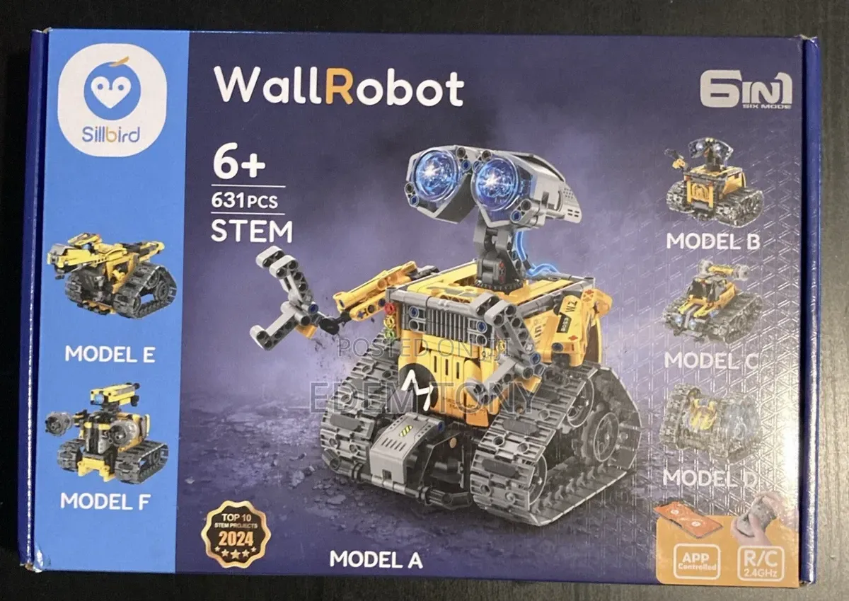 Sillbird STEM Building- Wall Robot -Robot Kit