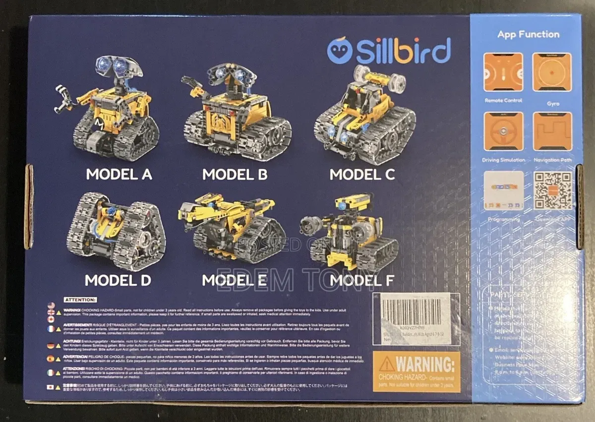 Sillbird STEM Building- Wall Robot -Robot Kit