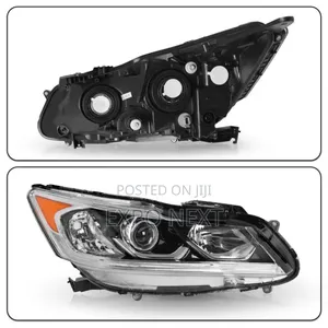 Halogen Headlight for Honda Accord 2016-2017 Sedan EX EX-L ABSmaterial