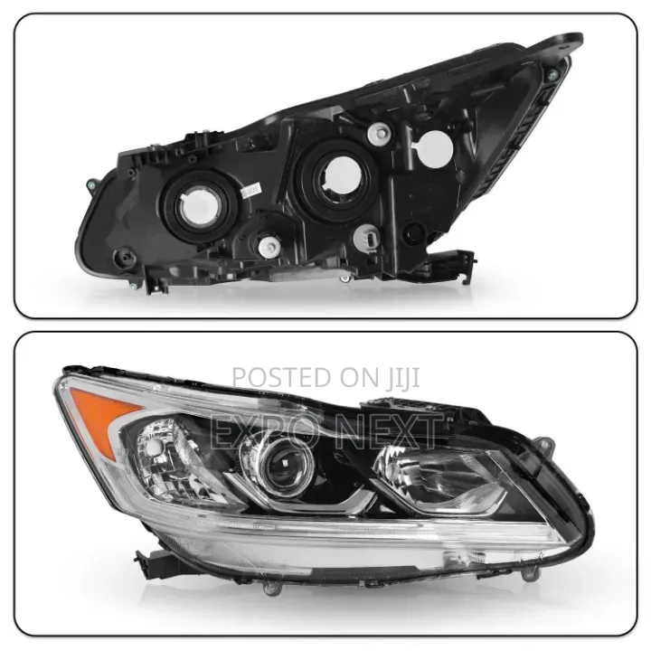 Halogen Headlight for Honda Accord 2016-2017 Sedan EX EX-L ABSmaterial
