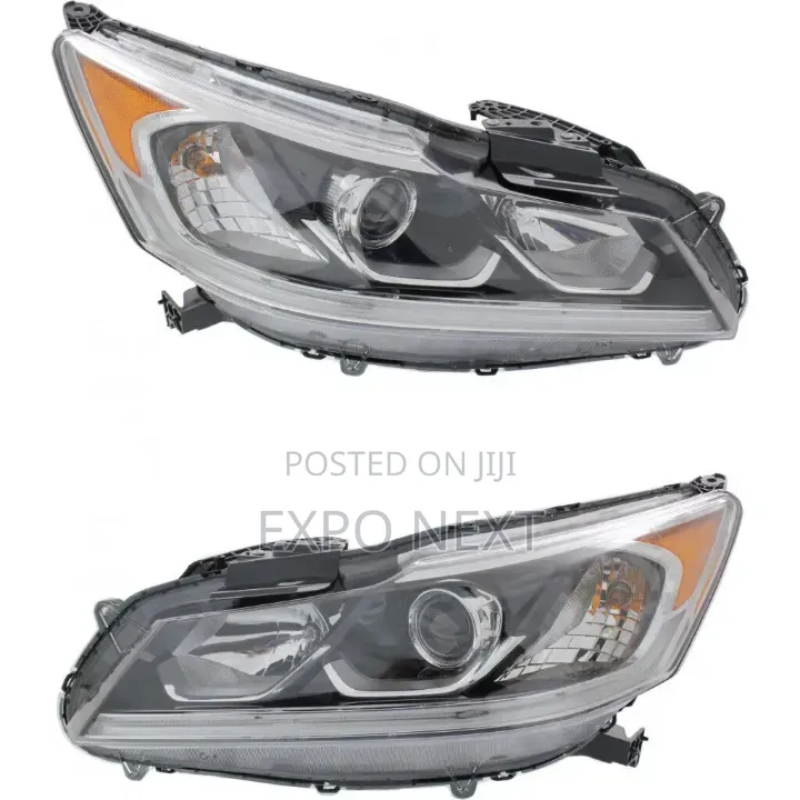 Halogen Headlight for Honda Accord 2016-2017 Sedan EX EX-L ABSmaterial