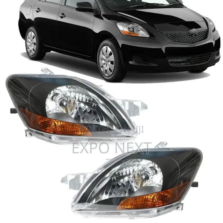 Halogen Headlamp 55W 12V Front Headlight ASSY for Yaris 2007-2011