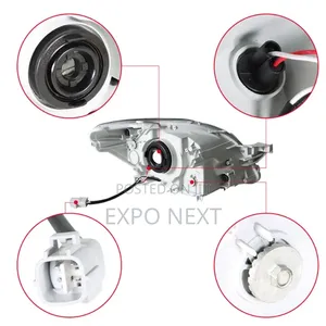 Halogen Headlamp 55W 12V Front Headlight ASSY for Yaris 2007-2011
