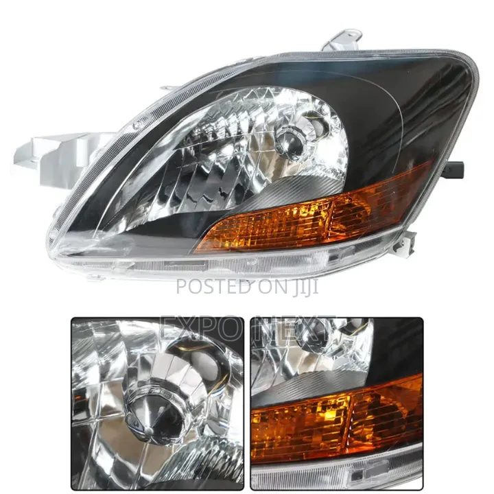 Halogen Headlamp 55W 12V Front Headlight ASSY for Yaris 2007-2011