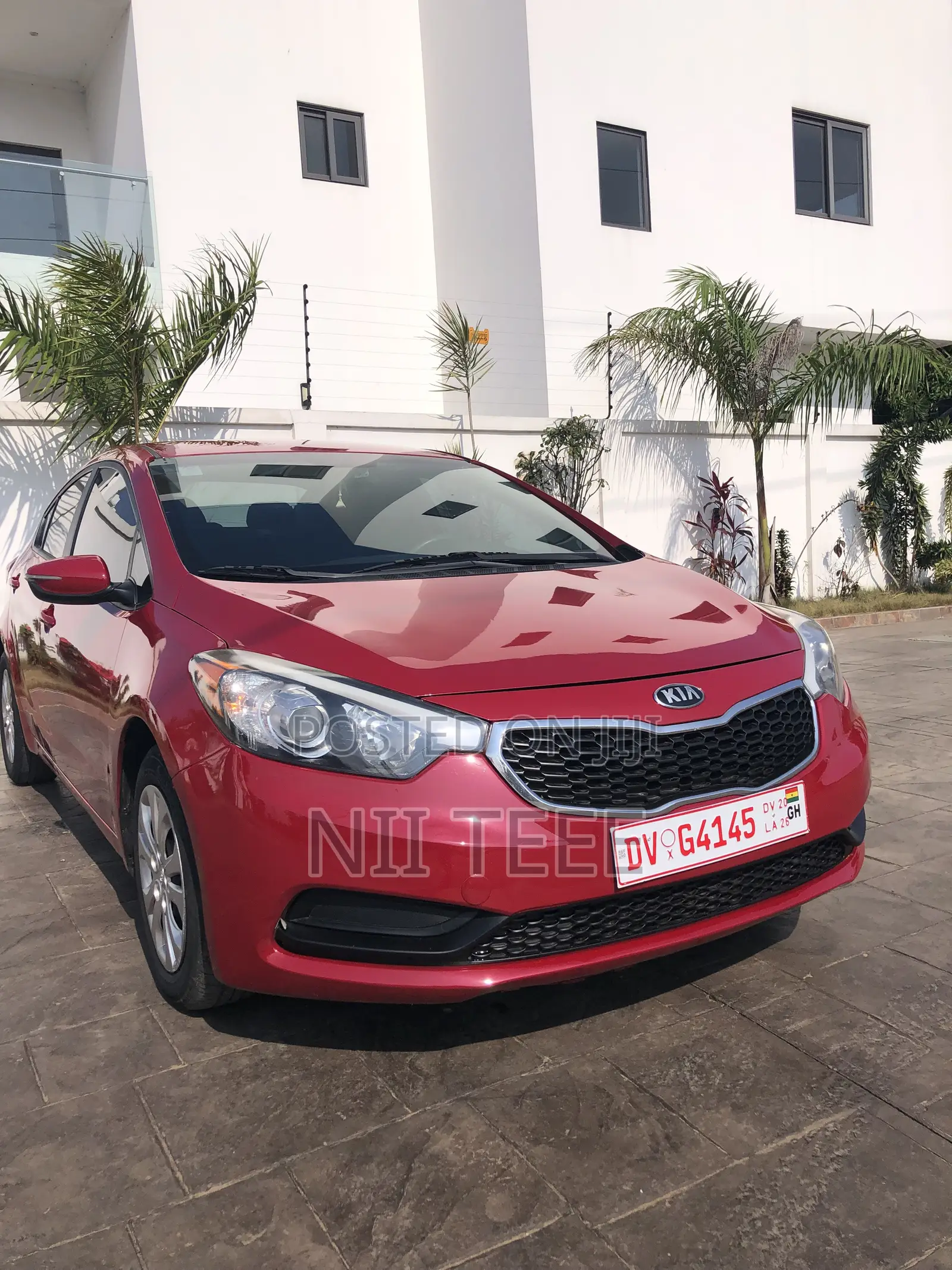 Kia Forte EX Sedan 2016 Red