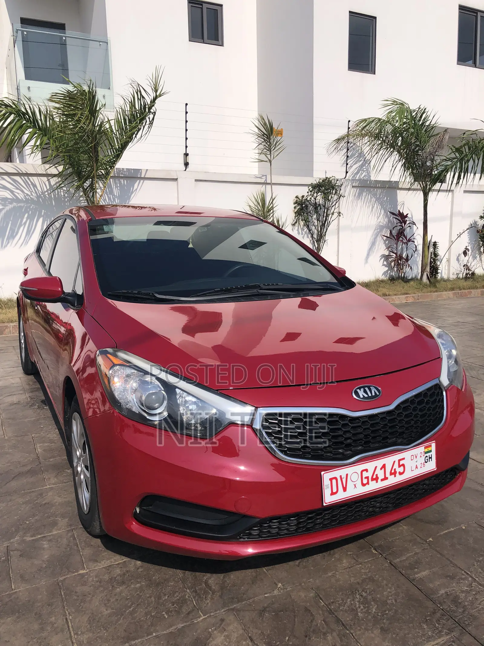 Kia Forte EX Sedan 2016 Red