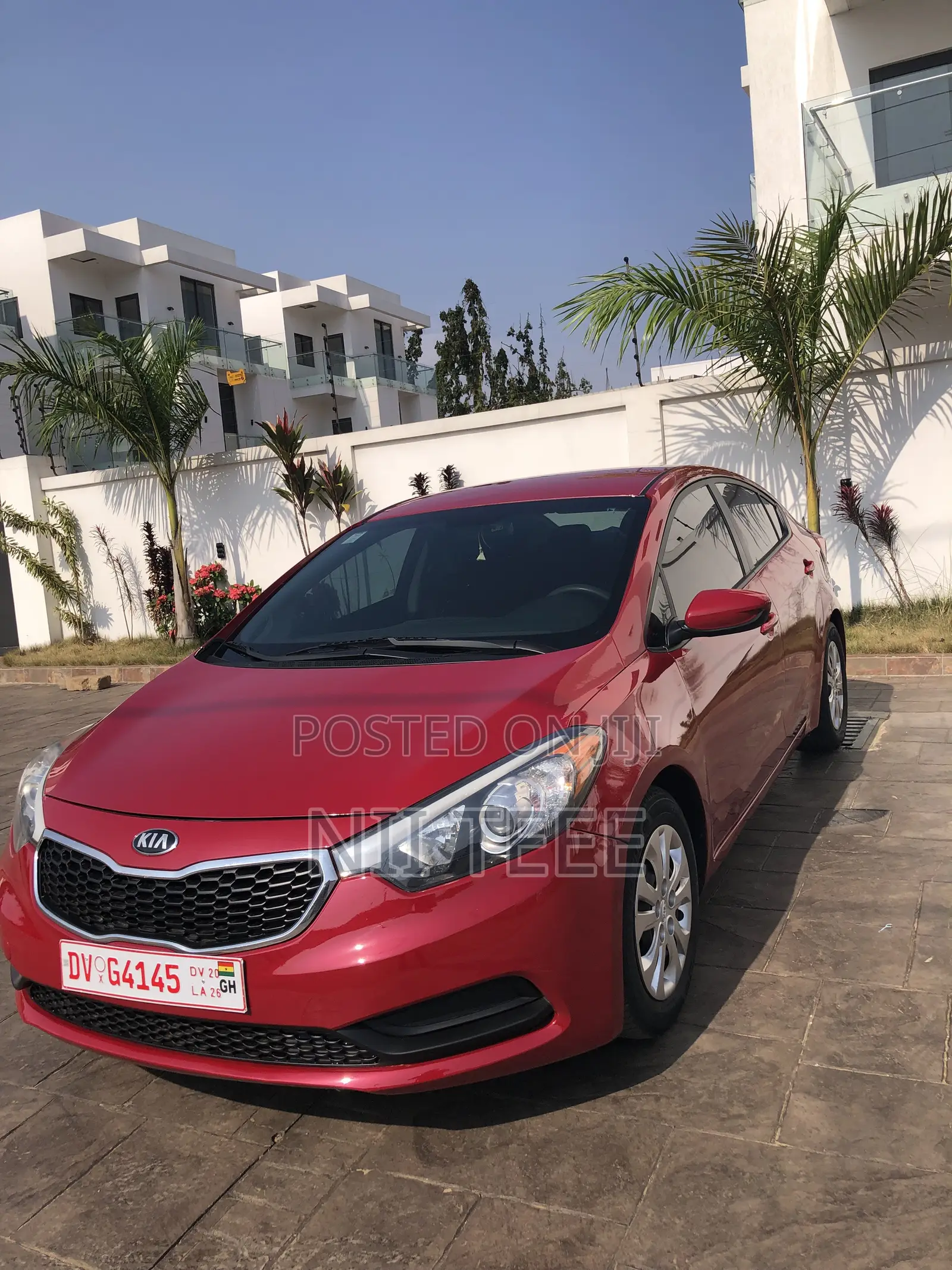 Kia Forte EX Sedan 2016 Red