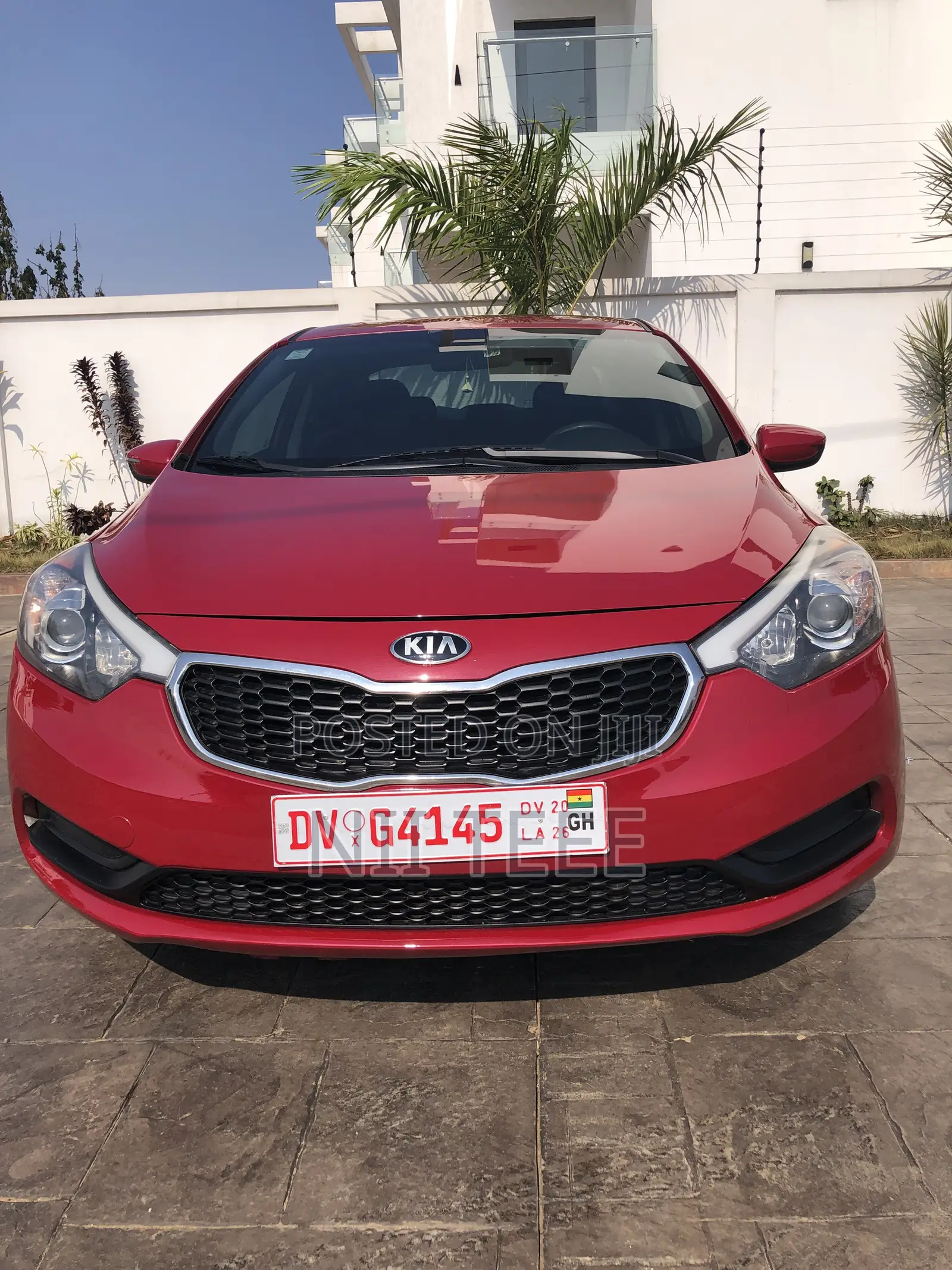 Kia Forte EX Sedan 2016 Red