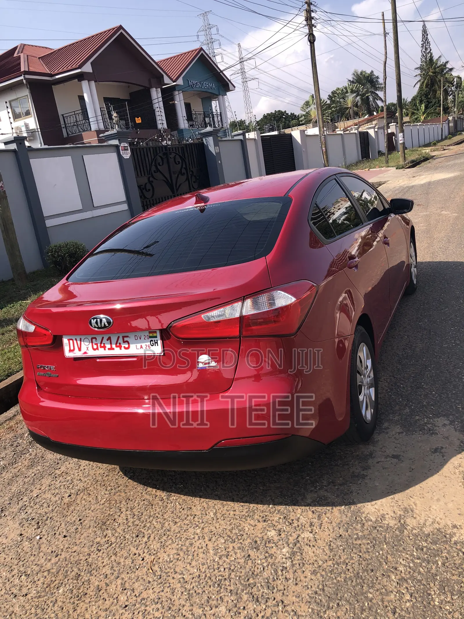 Kia Forte EX Sedan 2016 Red