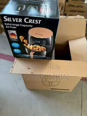 Silver Crest 8L Extra Large Healthy Air Fryer With Digital Control