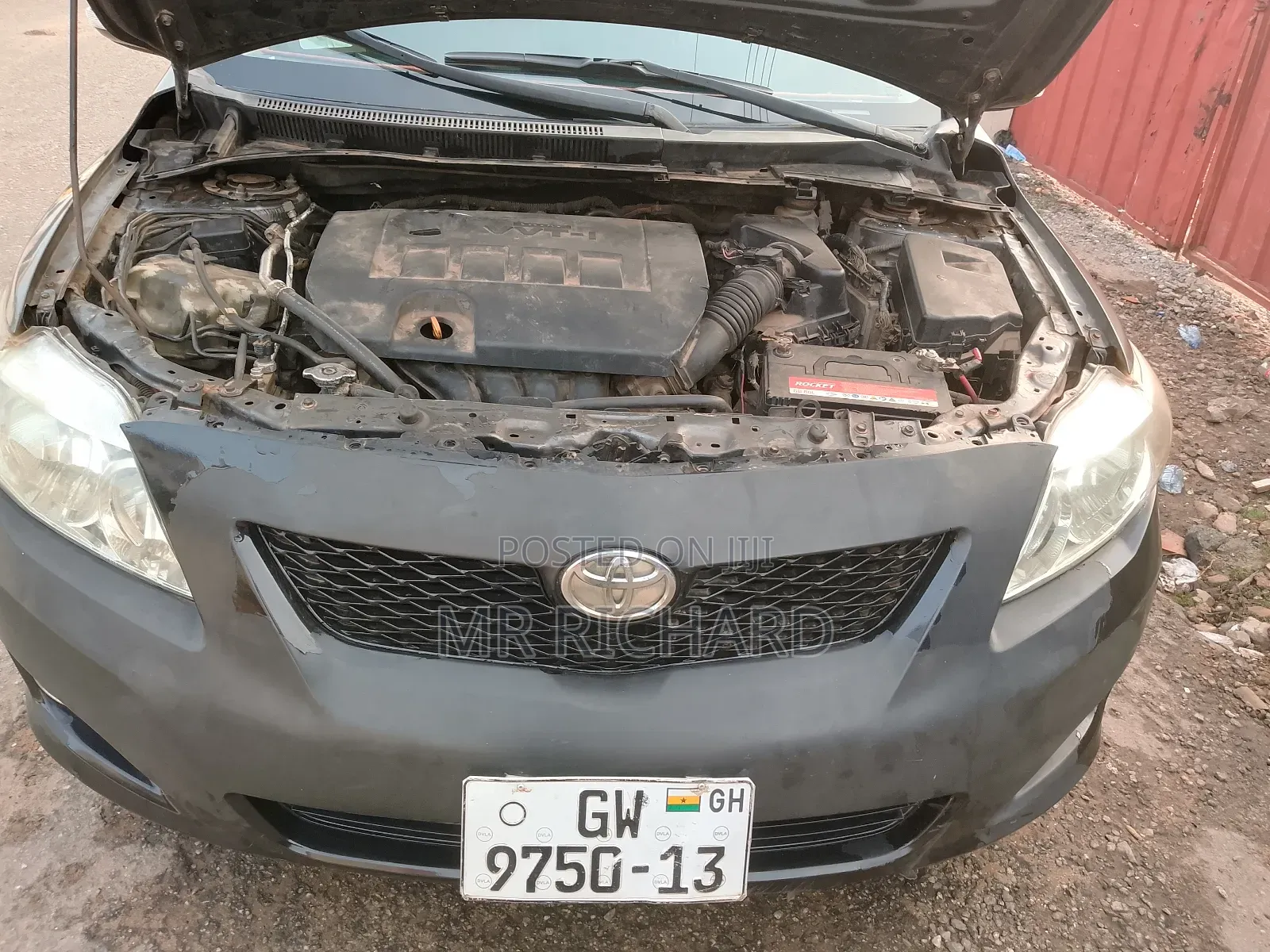 Toyota Corolla 2010 Gray