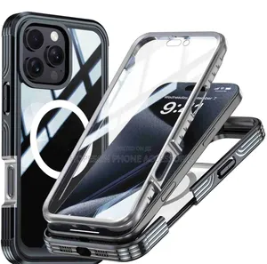 Quality 360 Shockproof Magsafe, in-Built Screen Protector for iPhones