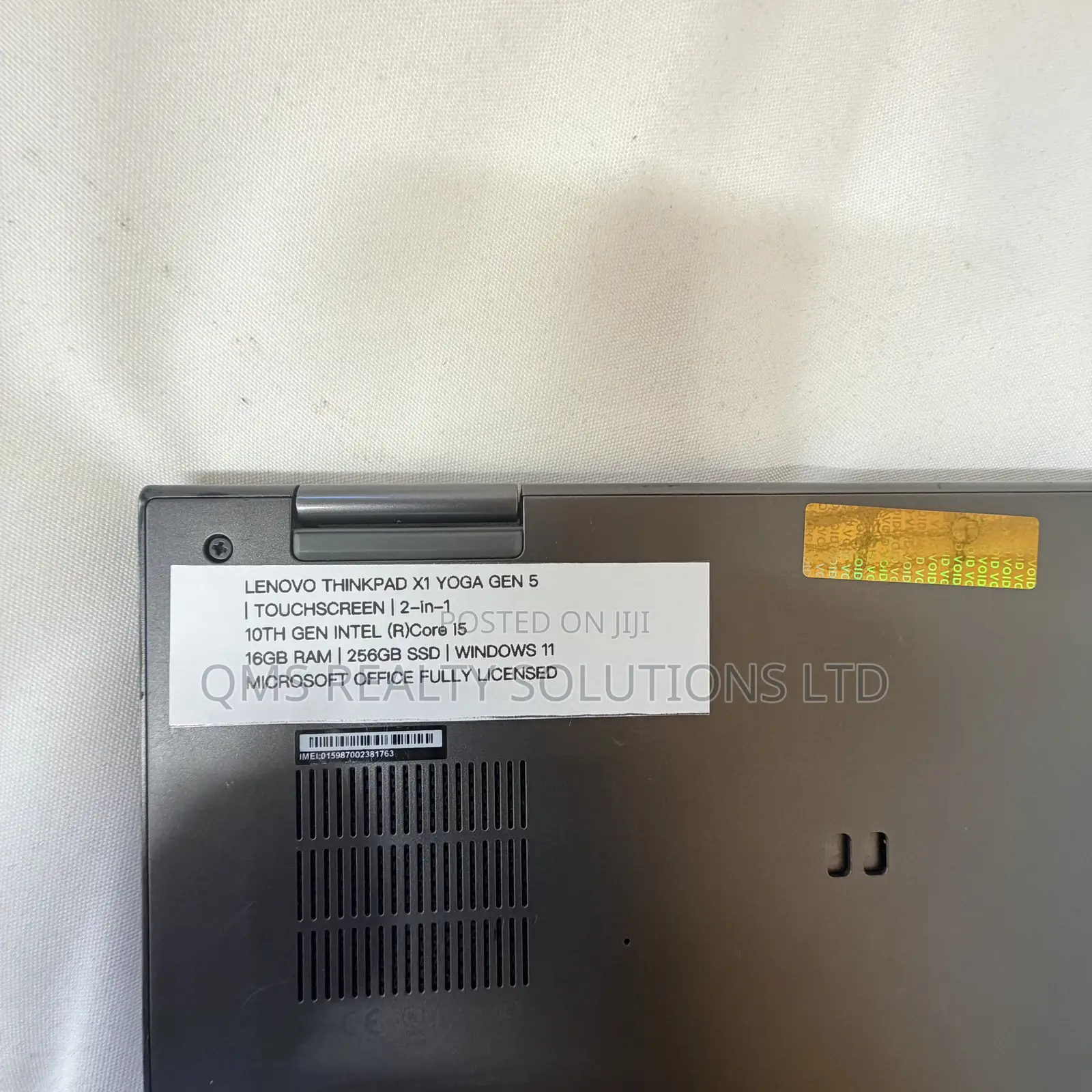 Laptop Lenovo ThinkPad X1 Yoga 16GB Intel Core i5 SSD 256GB