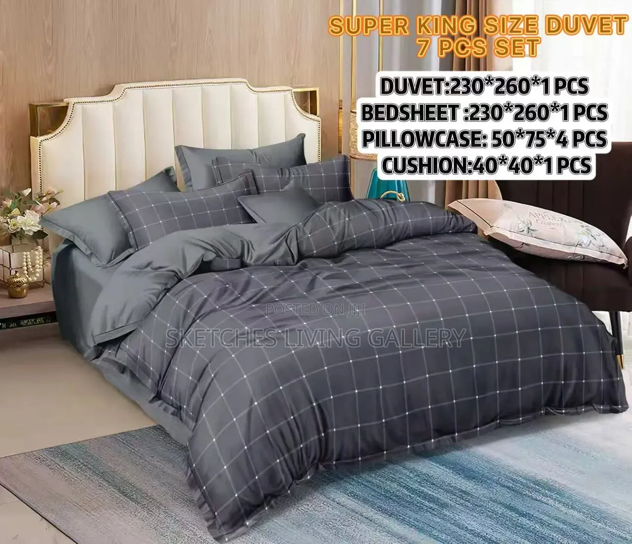 7-Pieces Super Soft Duvet Set