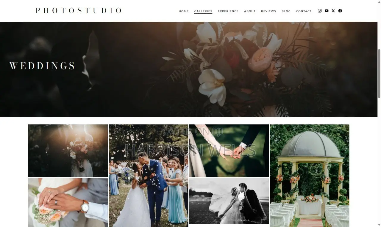 Website for Photographers