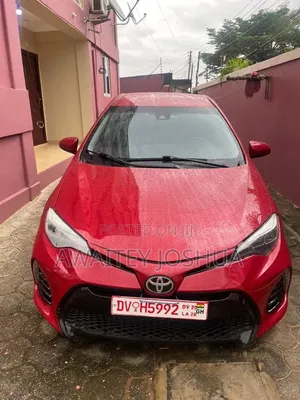 Toyota Corolla 2017 Red