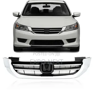 Front Bumper Grille for Honda Accord Sedan 2013-2015 Chrome Grille