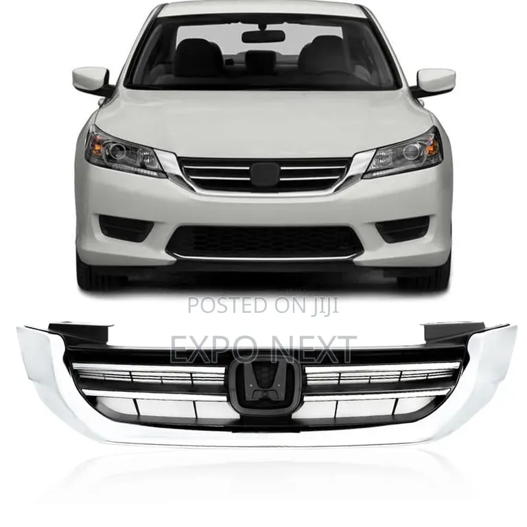 Front Bumper Grille for Honda Accord Sedan 2013-2015 Chrome Grille