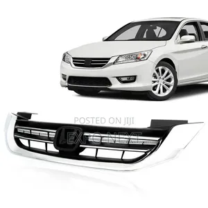 Front Bumper Grille for Honda Accord Sedan 2013-2015 Chrome Grille