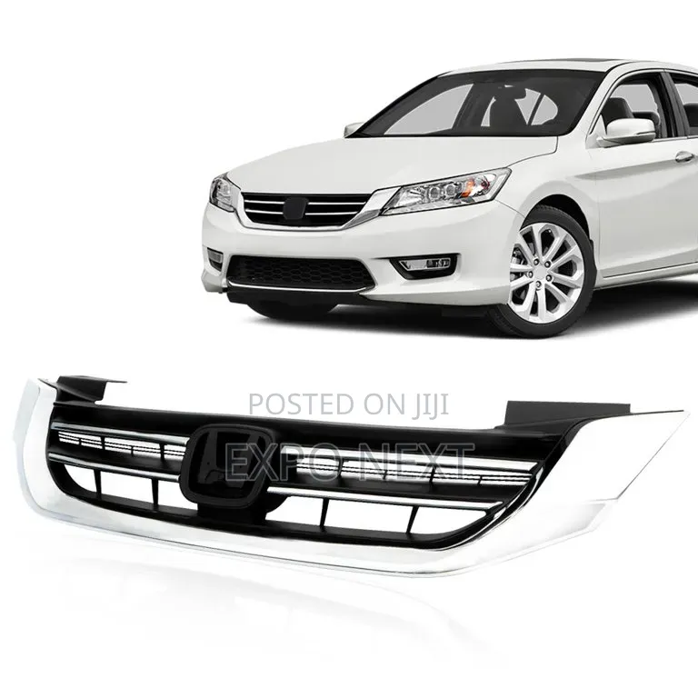 Front Bumper Grille for Honda Accord Sedan 2013-2015 Chrome Grille