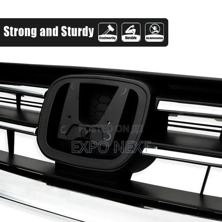 Front Bumper Grille for Honda Accord Sedan 2013-2015 Chrome Grille