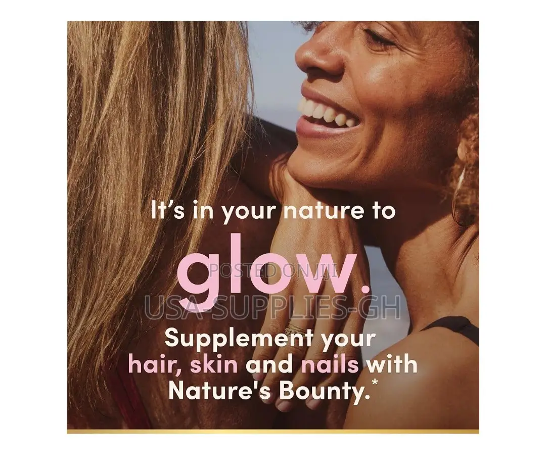 Nature's Bounty Hair, Skin, Nails Biotin/Collagen 80 Counts From Usa
