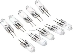 10 PCS G4 Type Halogen Light Bulb Lamp 12V 10 10 Watt Warm White Light