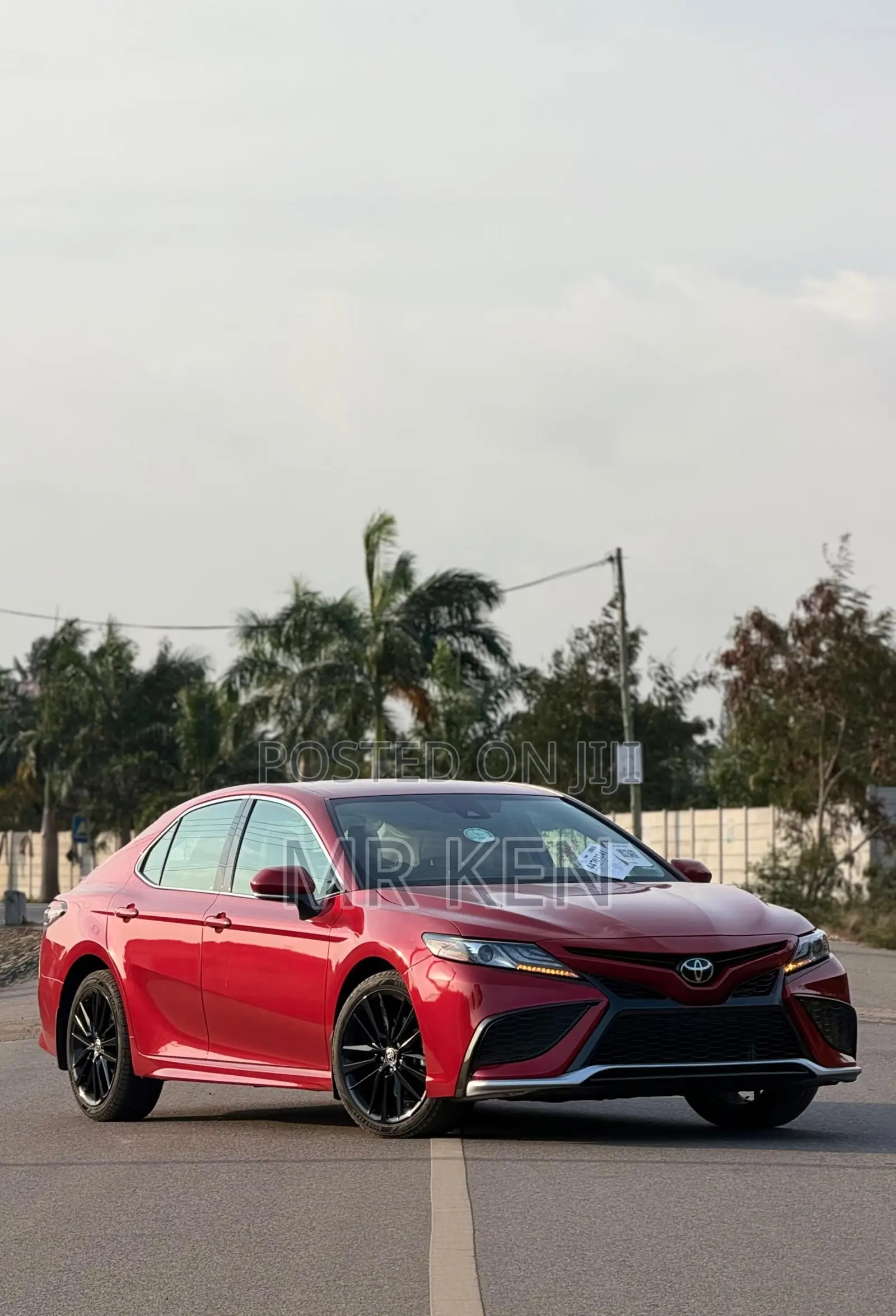 Toyota Camry XSE 2023 Red
