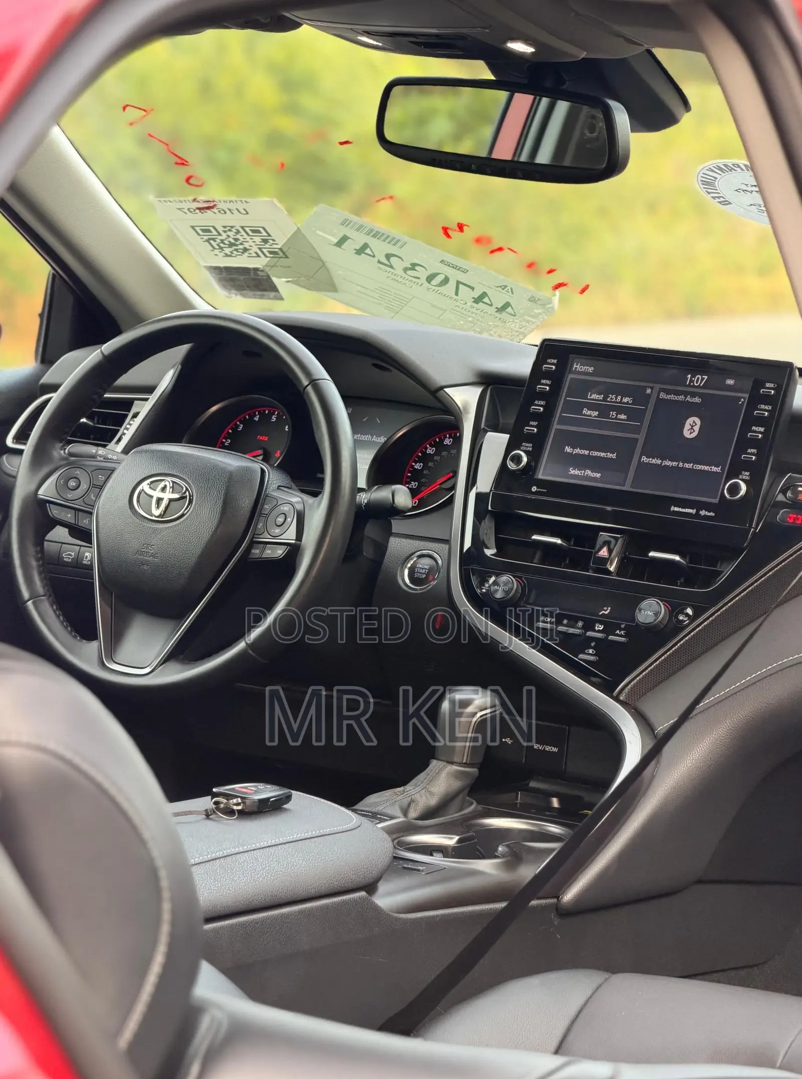 Toyota Camry XSE 2023 Red