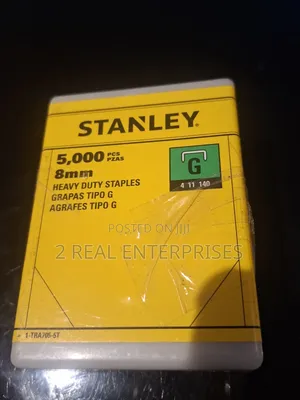 Stanley Heavy Duty 8mm Type G Staples (5,000-Pack)