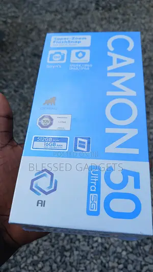 New Tecno Camon 50 Ultra 512 GB Black