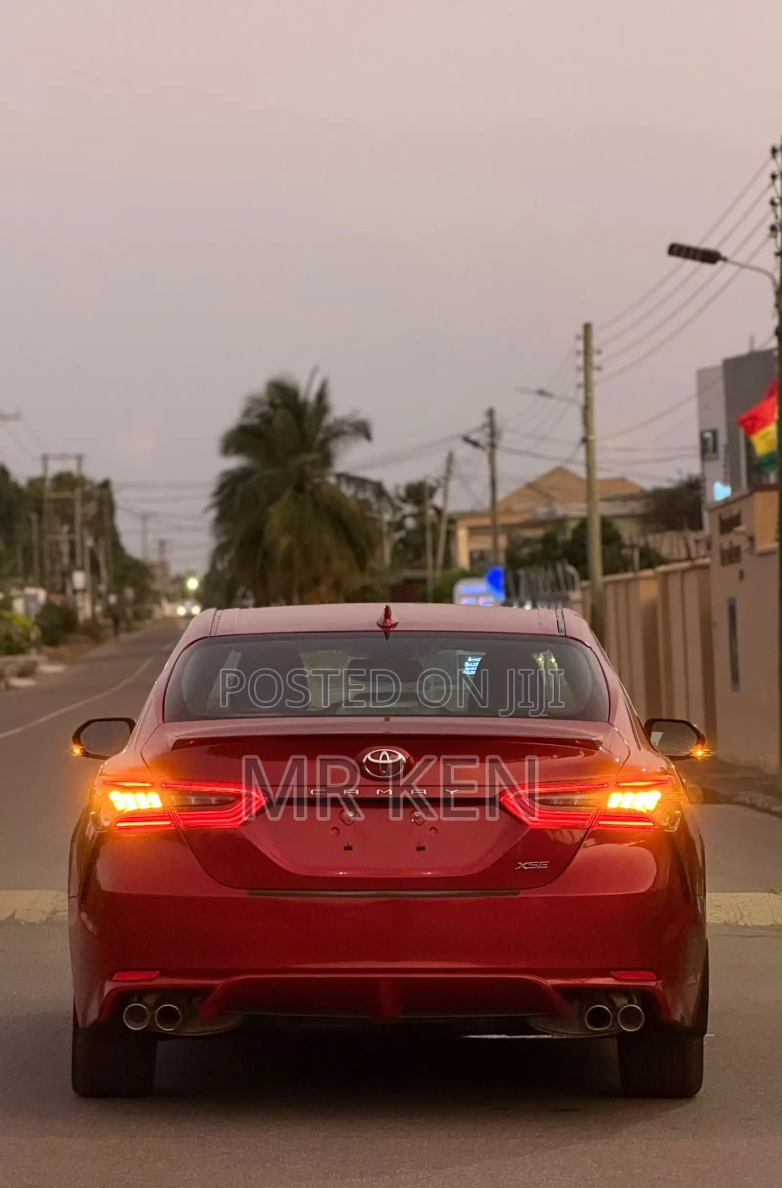 Toyota Camry XSE 2023 Red
