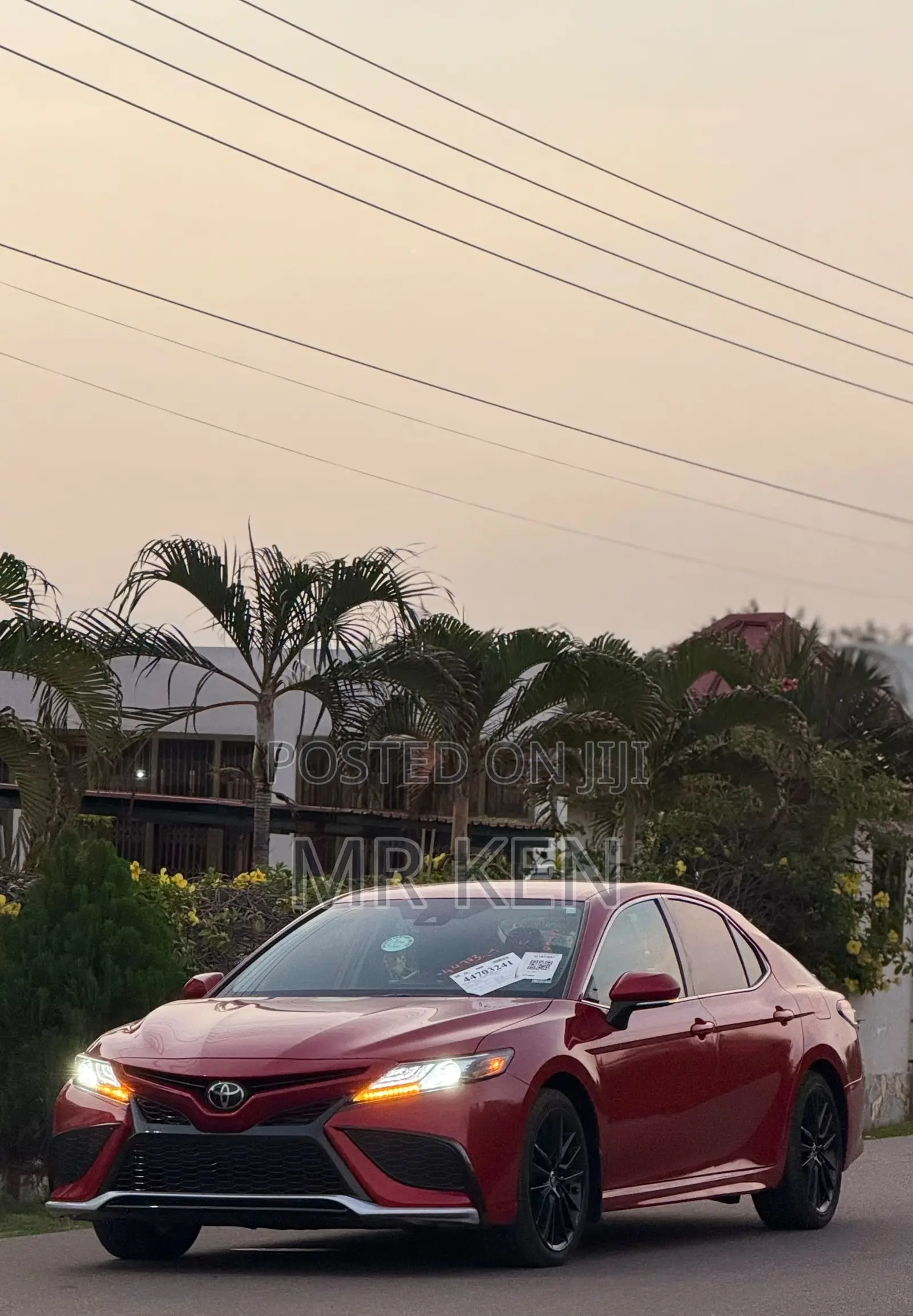 Toyota Camry XSE 2023 Red