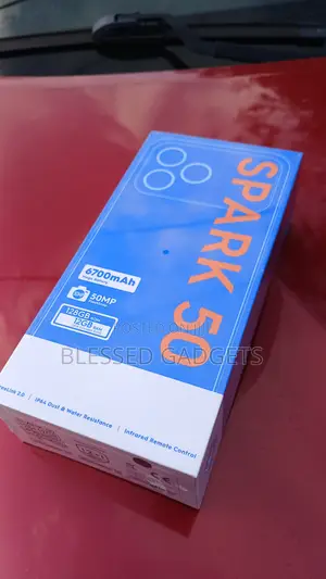 New Tecno Spark 50 128 GB Black