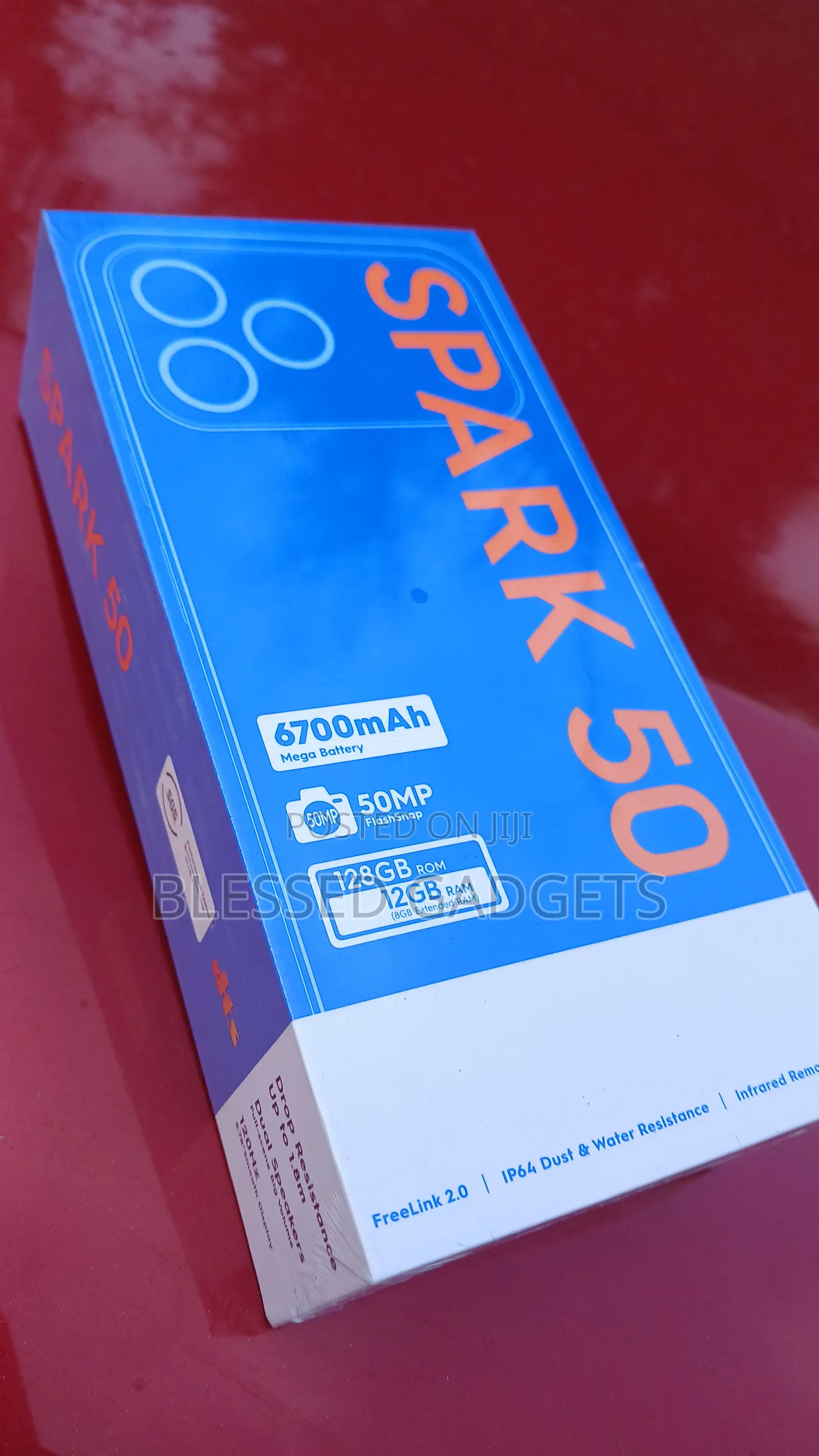 New Tecno Spark 50 128 GB Black