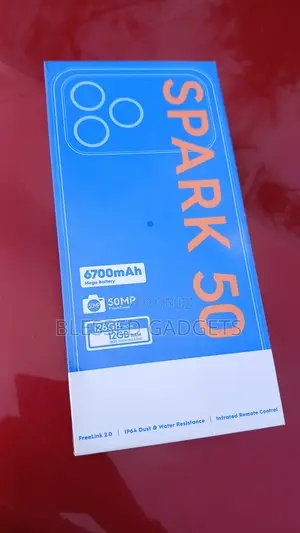 New Tecno Spark 50 128 GB Black