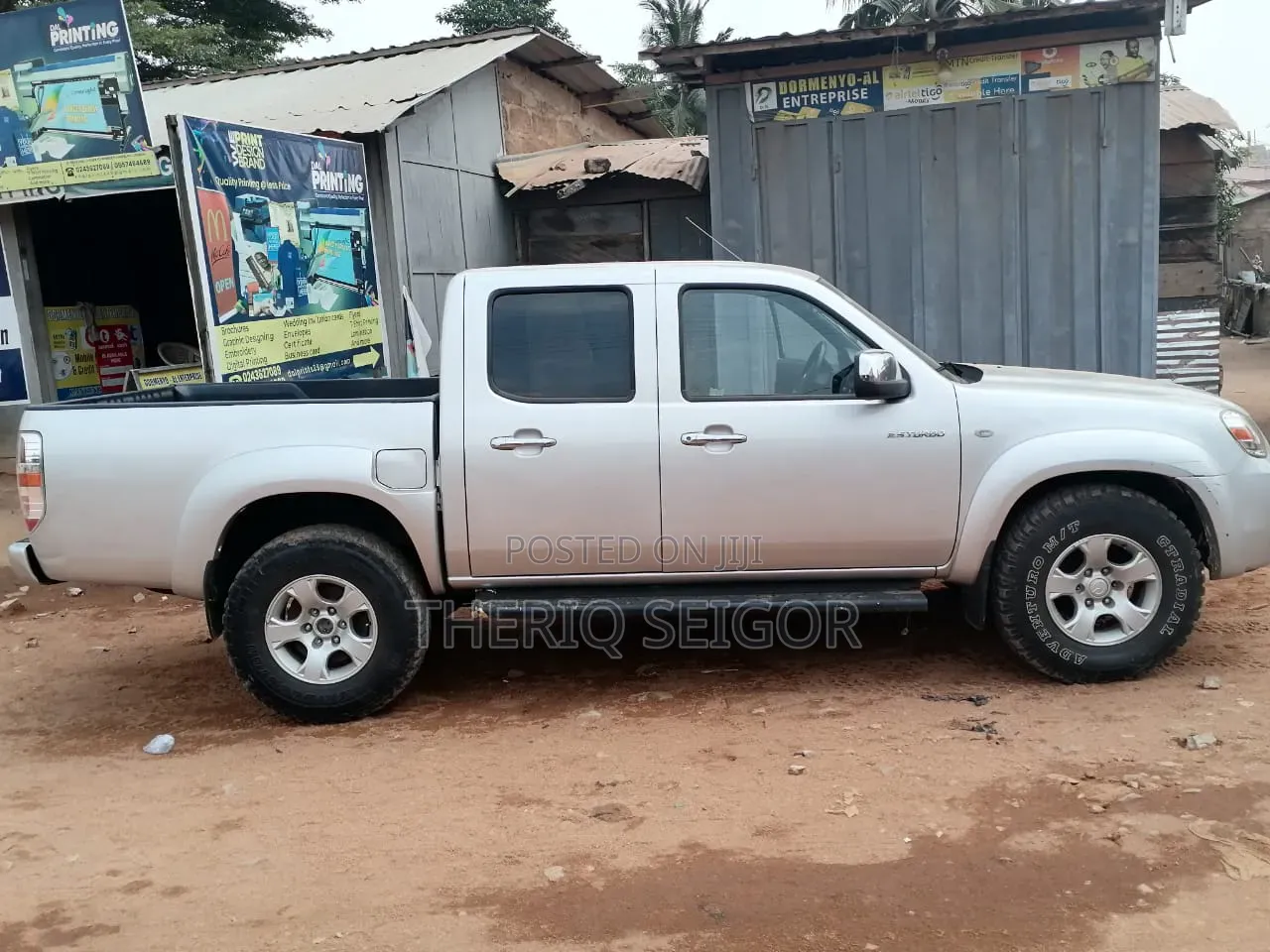 Mazda BT-50 L-Cab 2012 Silver