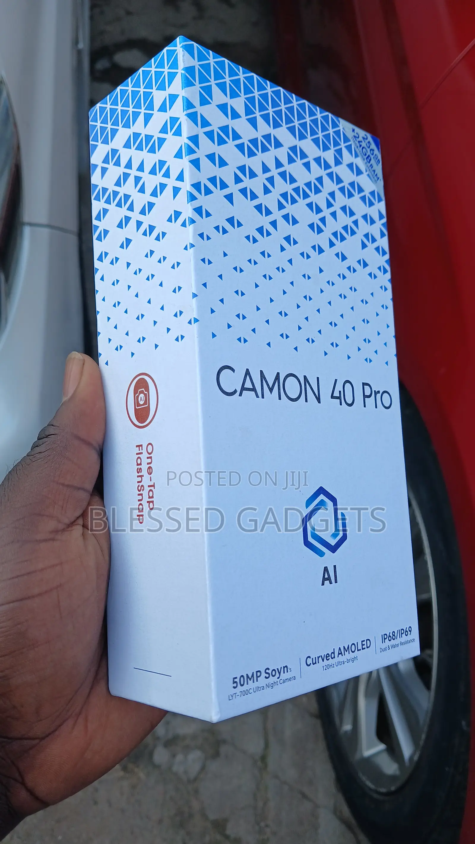 New Tecno Camon 40 Pro 4G 256 GB Gray