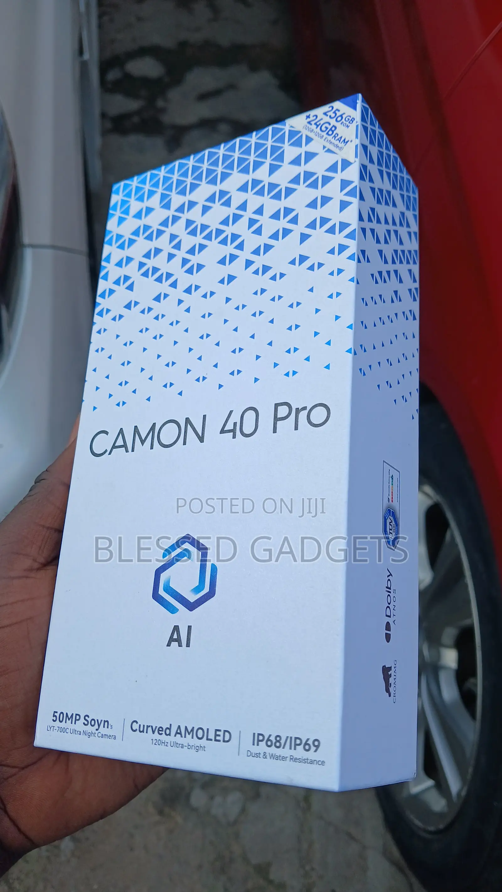 New Tecno Camon 40 Pro 4G 256 GB Gray