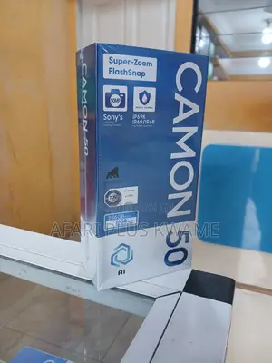 New Tecno Camon 50 256 GB Black