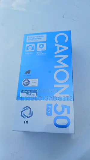 New Tecno Camon 50 Pro 256 GB Gold