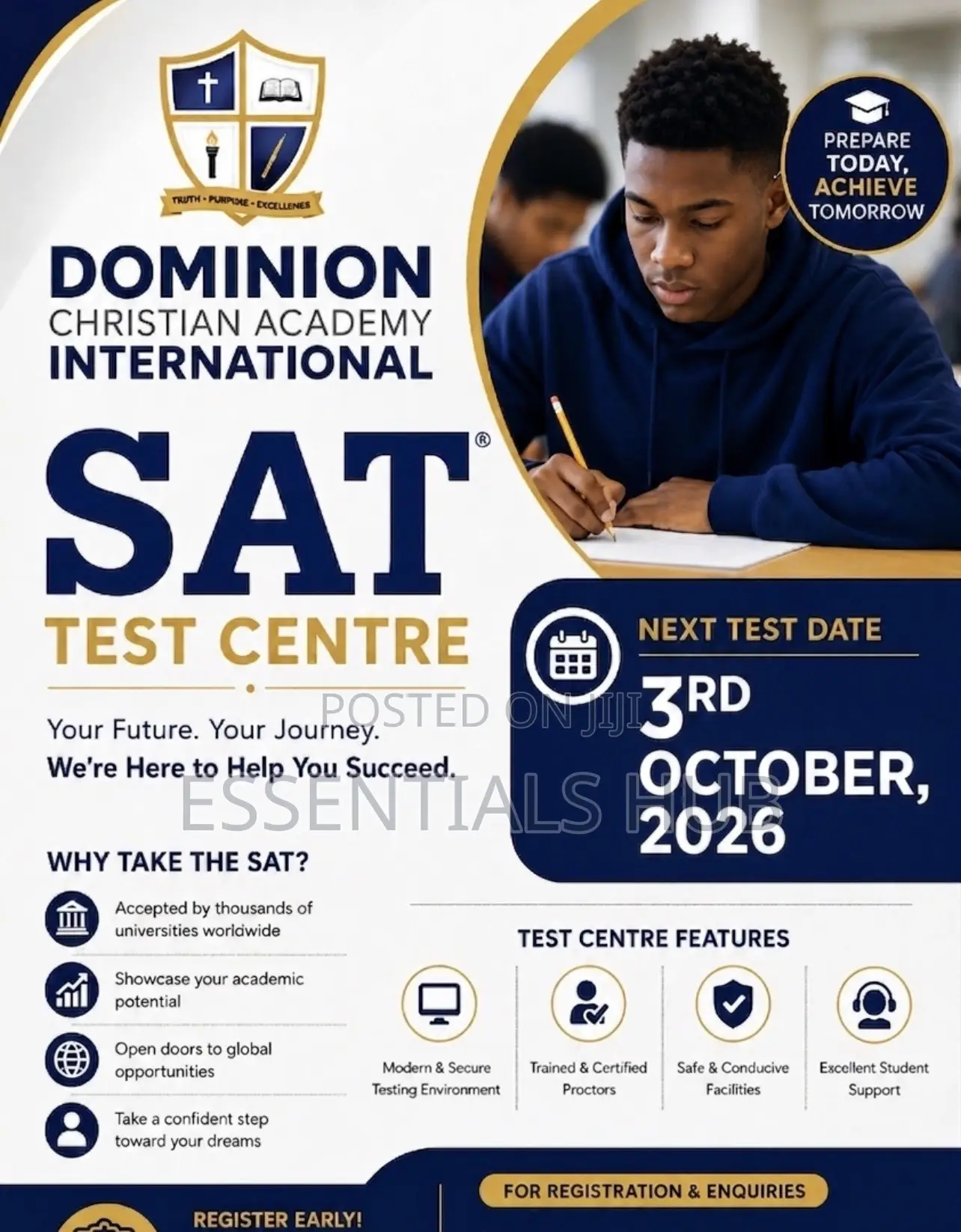 Scholastic Aptitude Test (SAT) Test Center