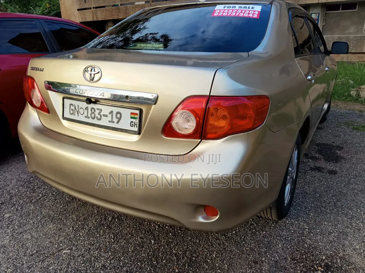 Toyota Corolla 2010 Gold