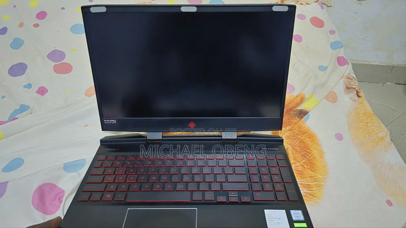 Laptop HP Omen 15-dh002nr 16GB Intel Core i7 SSD 512GB