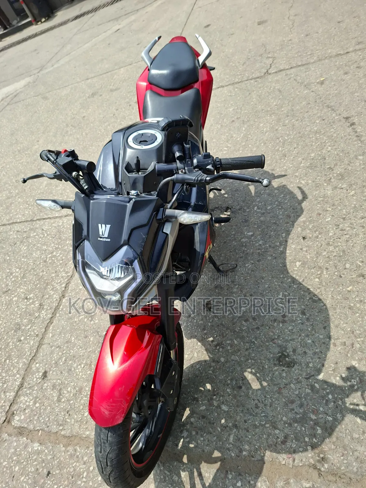 New Haojue DR190S 2024 Black