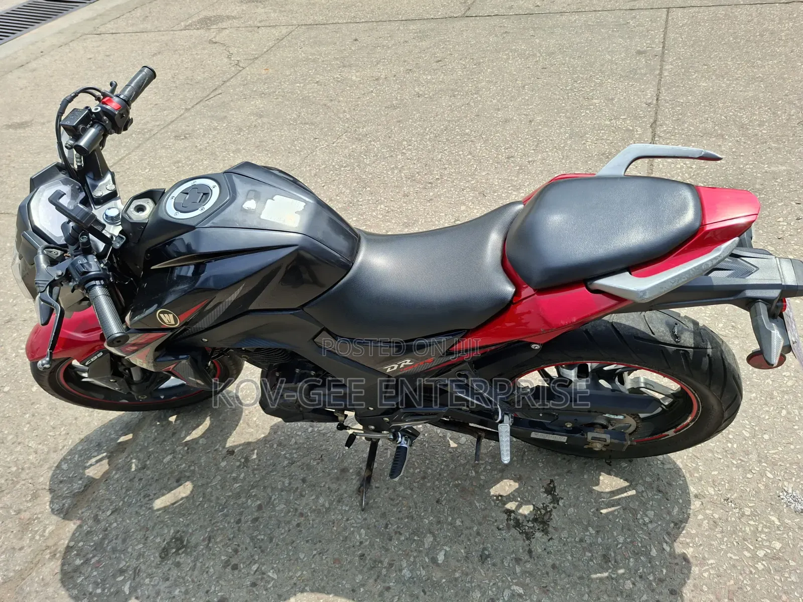 New Haojue DR190S 2024 Black